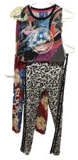 Trendy Adidas Originals 3-pc Teens Stretch M Tank  2 S Leggings Multicolor Set
