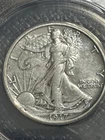 1917 Walking Liberty Half Dollar, Better Date, ANACS AU Details, Free Shipping