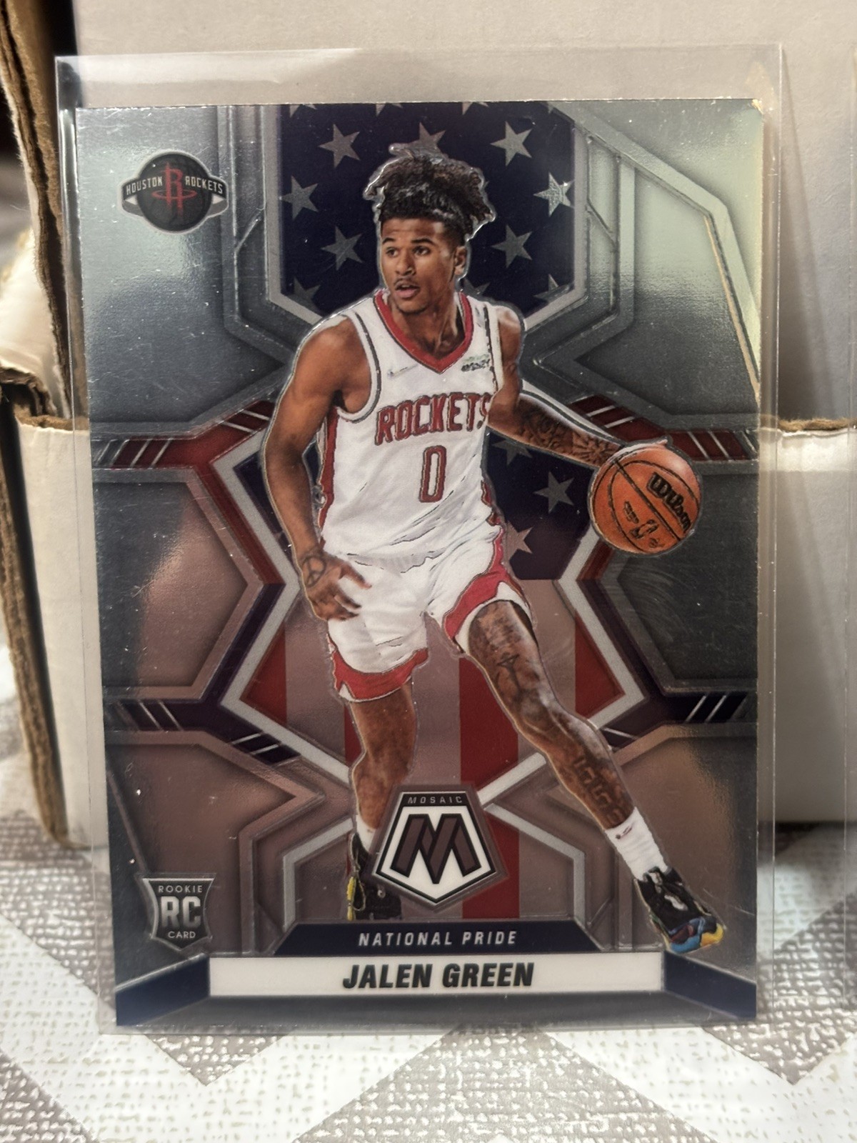2021-22 Panini Mosaic - National Pride Jalen Green #259 (RC)