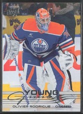 2025-26 UD Series 1 Olivier Rodrigue 203 Young Guns RC