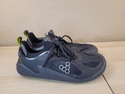 Vivobarefoot Motus Strength Training Black Lace Up Shoes Women s Size 9 EU 40