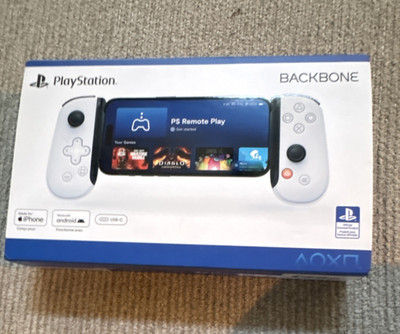 Backbone,  PlayStation Edition, Mobile Controller, White, Lightning iPhone