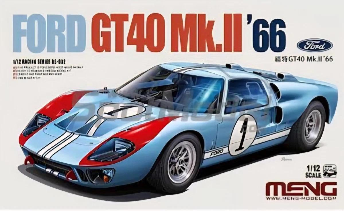 ford gt 40 model kit products for sale | eBay