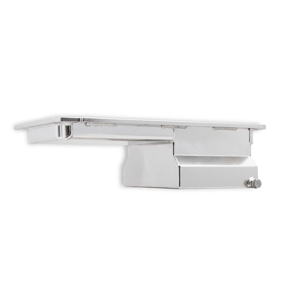 Weiand 5044WND Fabricated Oil Pan Kit LS1/2/6, Front Sump, Silver - Image 2 of 4