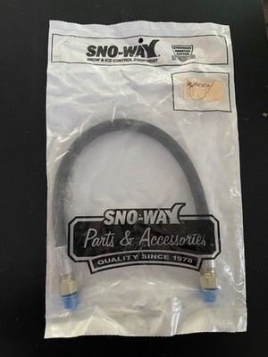 Sno-Way 96106069 18-3/4'' Hydraulic Hose/Original Sno-Way Part/New-In Sealed Bag