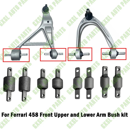 Ferrari 458 Front Upper Control arm bushings 8 pcs Photo - $474