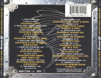 DJ ENVY THE DESERT STORM MIXTAPE: DJ ENVY - BLOK PARTY, VOL. 1 [CLEAN] NEW CD
