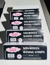 Non-Woven Waxing Strips for Facial/Body. 100 Pieces Per Package Lot Of 5 