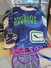 VANCOUVER CANUCKS Handmade SURGICAL SCRUB CAPS
