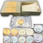 1954 US Silver Coin Proof Set Original Mint Box Doubled Die Obverse FS-101