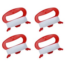 4 Pcs Kite String Winder Plastic Kite String Spool Red Winding Reel Grip Spoo...