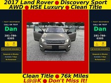 2017 Land Rover Discovery Sport HSE LUXURY