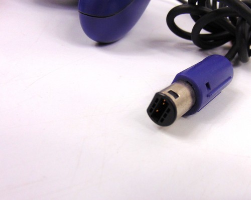 Offizieller Nintendo GameCube Controller Indigo kabelgebunden Original-Zubehör-Hersteller ungetestet - Lila - Bild 4 von 7