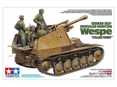 Tamiya 35358 1:35 German Self-Propelled Howitzer Wespe Italian Front