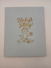 Vintage 1949 Baby's Story Book Memory Record Album Unused Artists Writers Guild