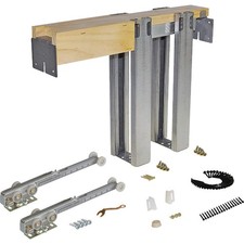 Hardware 1500 Series Soft Close Pocket Door Frame Hardware 153068SC Hardware