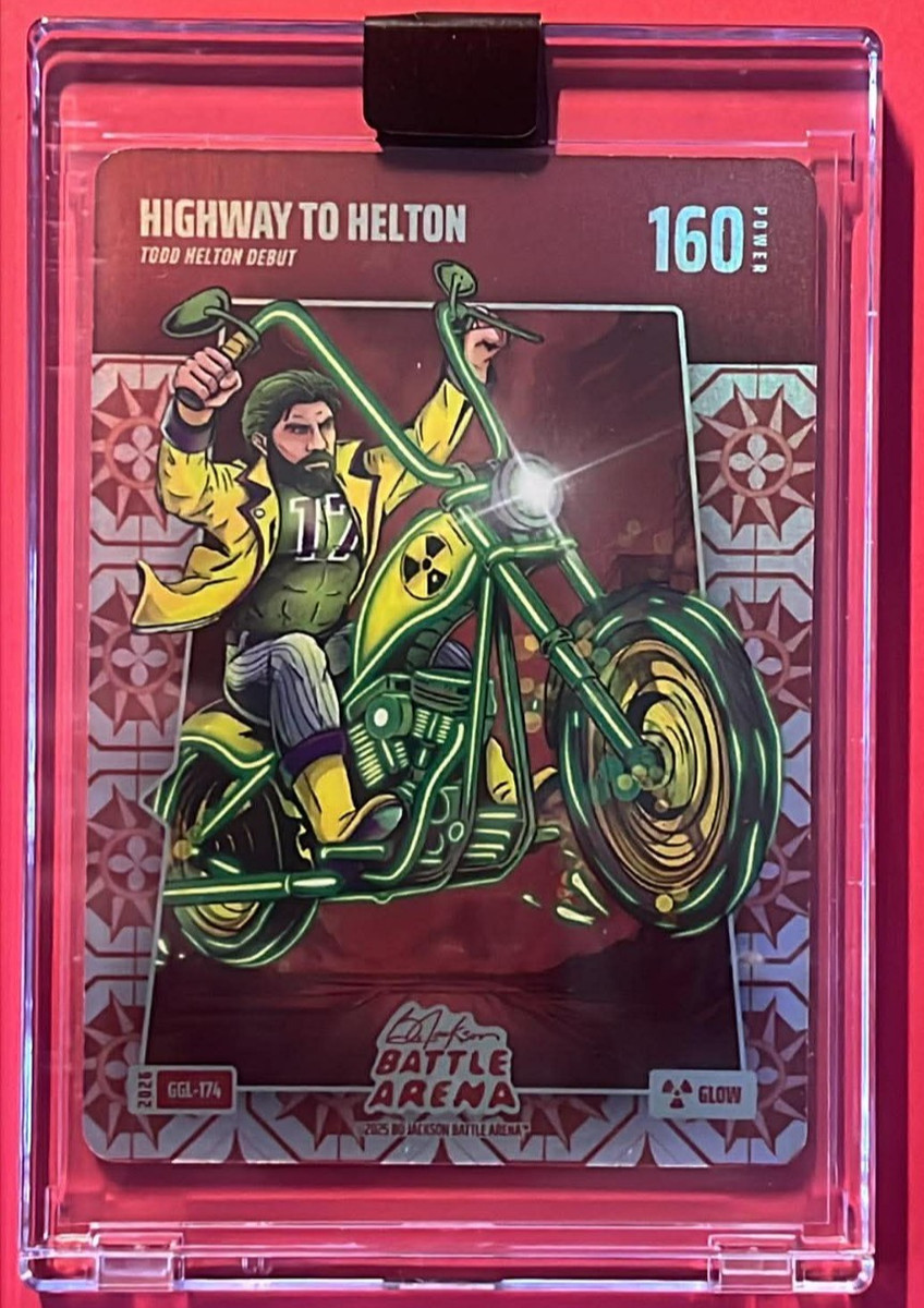 2026 Bo Jackson Battle Arena Highway To Helton GGL Glow 160 Power Debut Rare