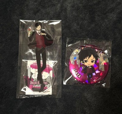 Durarara!! x2 Original 20th Anniversary Kujibikido Acrylic Stand & Can Badge