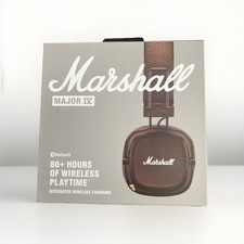 Image of Marshall Major IV Wireless Bluetooth On-Ear Headphones - Brown