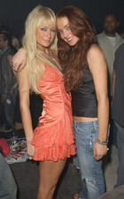 BEAUTIFUL LINDSAY LOHAN & PARIS HILTON 5X7 Photo