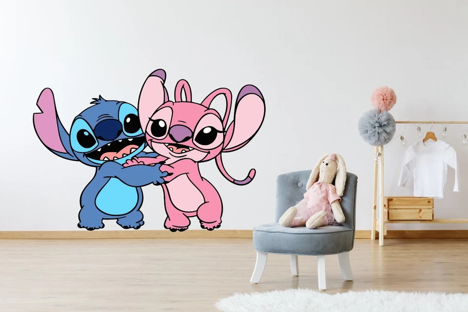 Disney Stitch & Angel Wall Sticker - Image 2 of 4