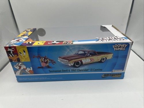 1967 CHEVROLET EL CAMINO & TAZ FIGURE "LOONEY TUNES" 1/24 DIECAST BY JADA 35130 - Imagen 11 de 14