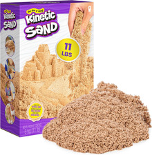 , 11Lb 5Kg Natural Brown Play Sand for Arts and Crafts, Sandbox, Amazon Exclus