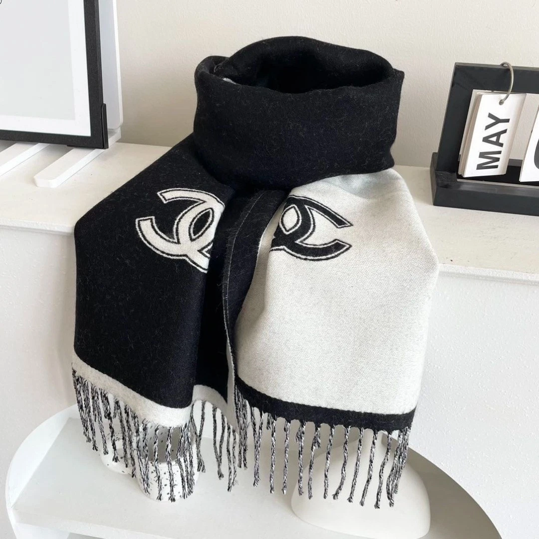 25+ CHANEL Multicolor Scarves & Wraps for Women for sale | Updated