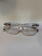 White Clear/steel glasses