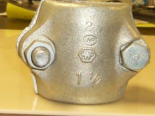 1-1/2" High Pressure Steam Hose Coupling/Clamp. Hose O.D. min.2-1/8" max.2-5/16"