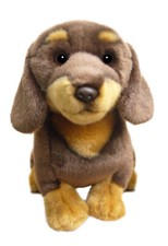 Orsacchiotto bassotto 12" cioccolato e rosso BASSOTTI peluche cane giocattoli morbidi cani