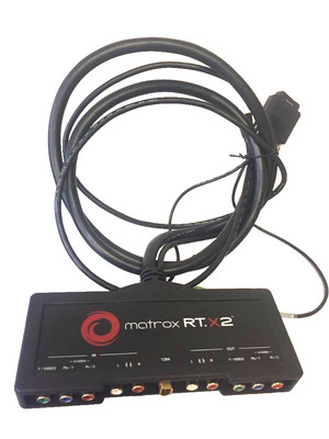 Matrox RT.X2 Breakout Box for Realtime HD Video Editing