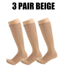 3 pairs Neuropathy Socks 20-30mmhg For Women Men Soothe Relief Compression Socks