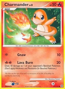 Pokemon - Charmander - 82/132 - Diamond and Pearl Secret Wonders - Common