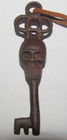 Antique Style Skull Head Iron Skeleton Key — photo 2