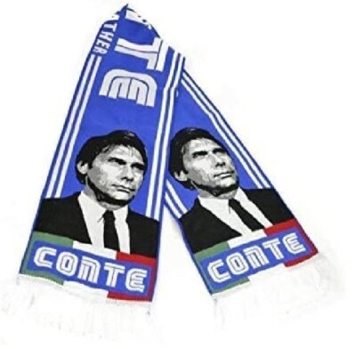 FC Chelsea London Antonio Conte Manager Schal/Knitted Scarf Neu CFC