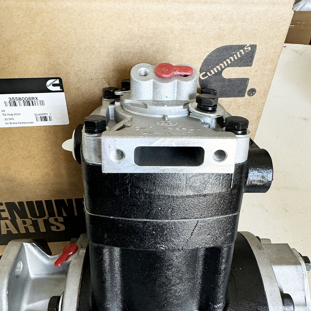 3558006X Air Brake Compressor Fits For 3558006 Cummins Engine 6CT 8.3L ...