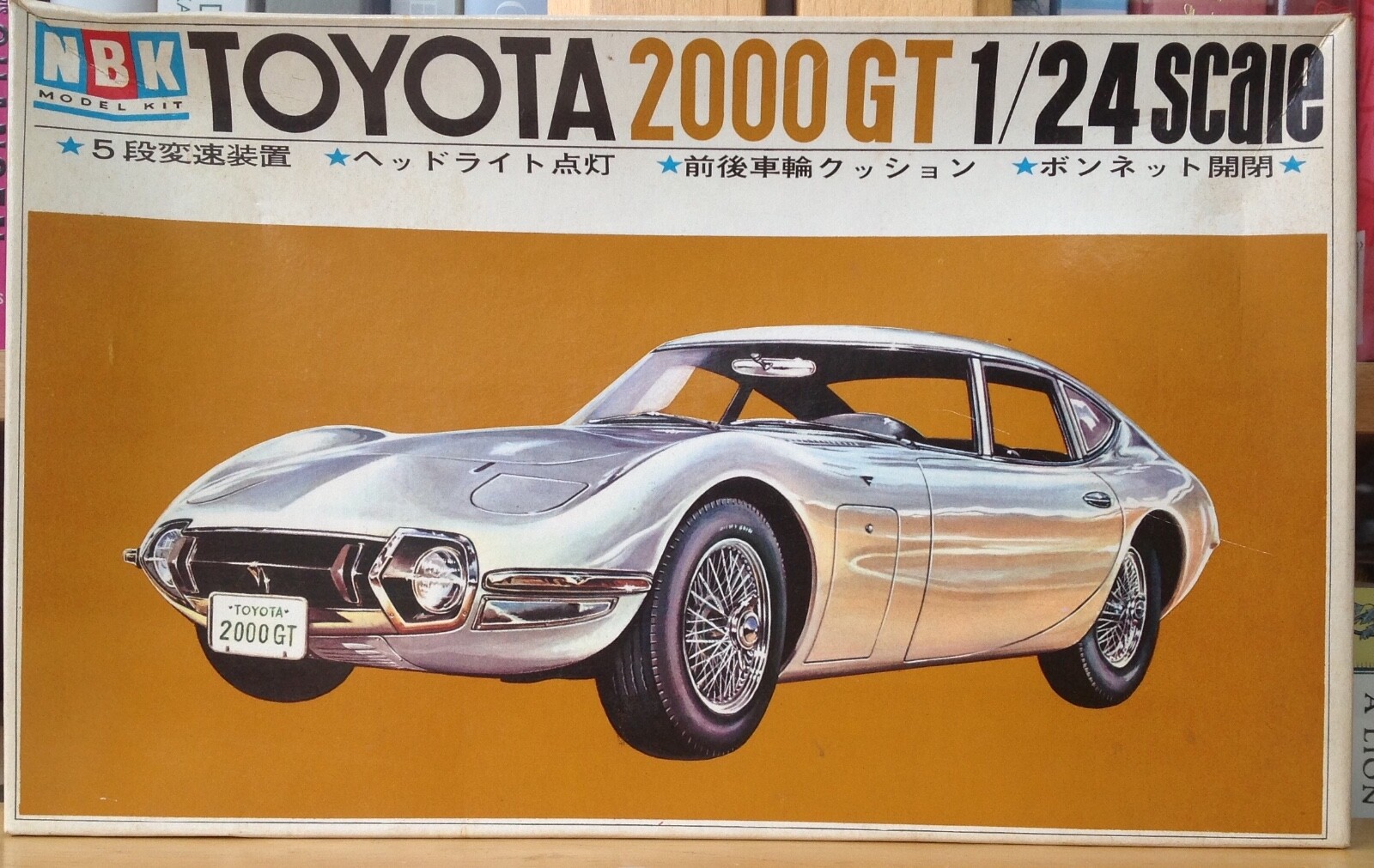 NBK 1:24 Toyota 2000GT Vintage Model Car Kit, Complete | eBay