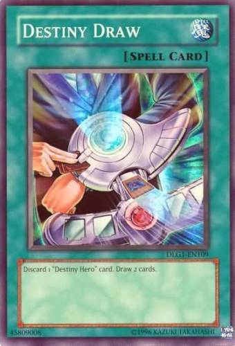 *** DESTINY DRAW *** SUPER RARE VLP 3 DISPONIBLE !! DLG1-EN109 YUGIOH ! - Photo 1/1