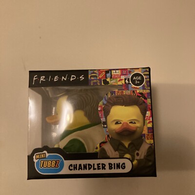 NEW, FRIENDS, CHANDLER BING Mini TUBBZ  Collectible Duck Matthew Perry  