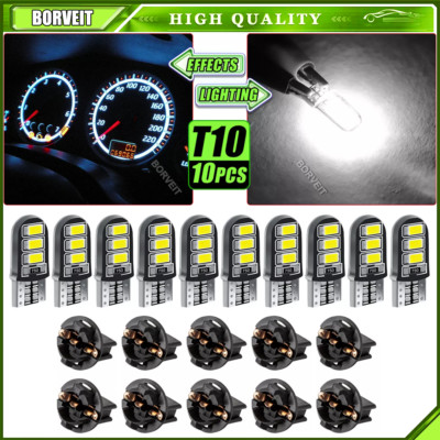 10*Dash Cluster Gauge LED LIGHT+socket Fit For 73-79 fordF100 F150 F250 Bronco H