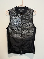 Nike Mujer Chaleco Negro Aeroloft 800 Plumón de Ganso Reflectante Correr Talla Pequeña