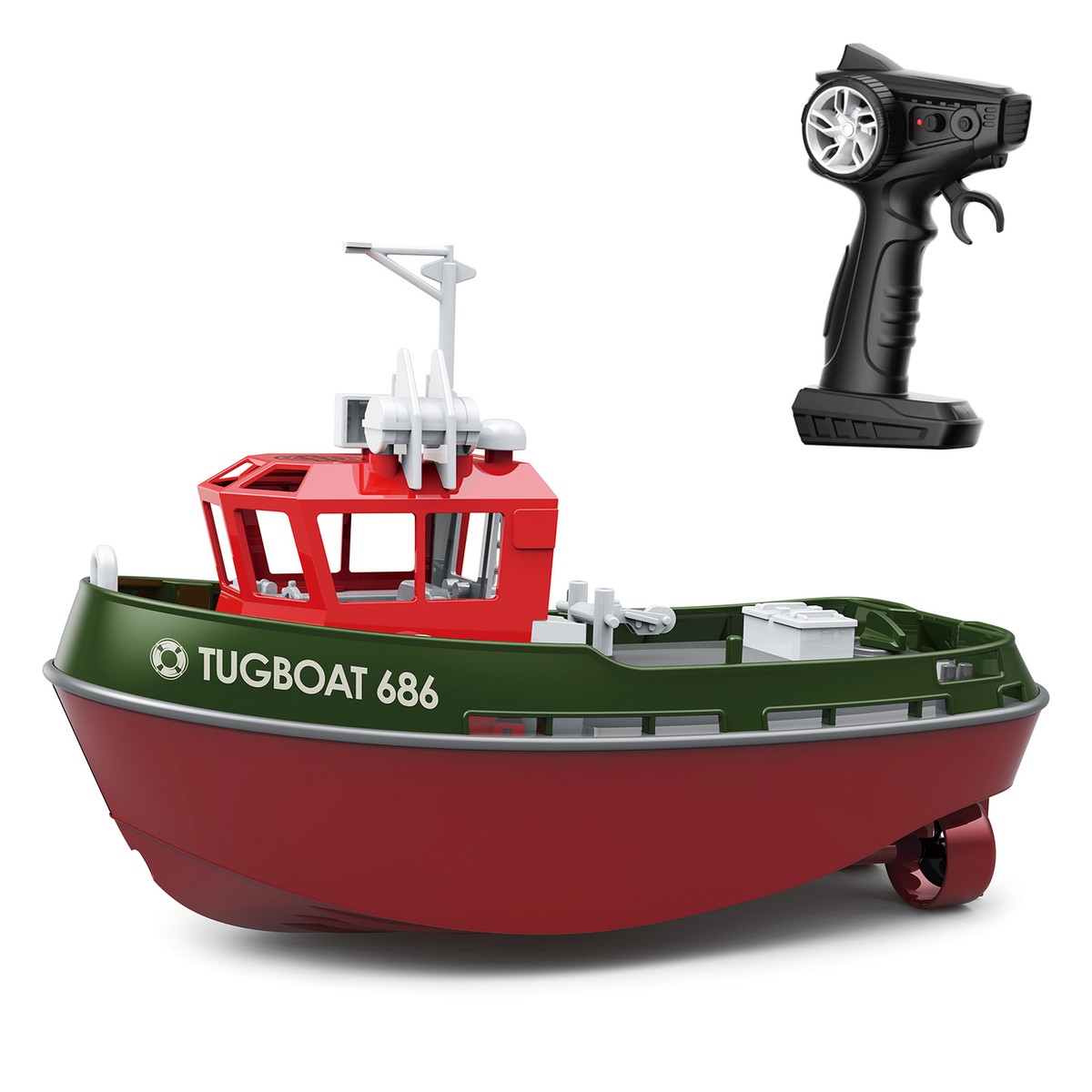 Remote Control Boat 1:72 RC Boat Remote Control Tugboat f