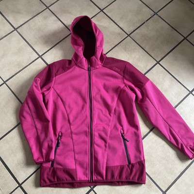 CMP Damen Jaquard-Softshelljacke , Gr. 44 (XL), Model 33A2136, Farbe Fuchsia