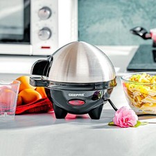 Cuociuova Elettrico Clatronic EK 3321 - Per 7 Uova, Acciaio Inox, 400W, Con Impostazione Durezza E Allarme - Foto 7