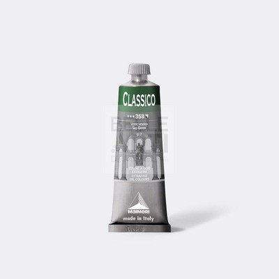 COLORE AD OLIO SERIE CLASSICO DA 60 ml. 358 VERDE VESCICA