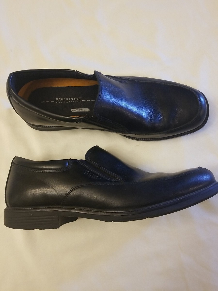 Rockport Walkability Adiprene Mens Black Loafers V75100 