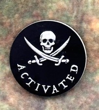Pirate Rackham Activation Markers for Wargames: Blood and Plunder, etc