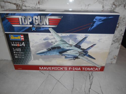 Top Gun Maverick's F-14A Tomcat Revell Model Kit 03865 Scale 1:48 with Extras. - Photo 1/12