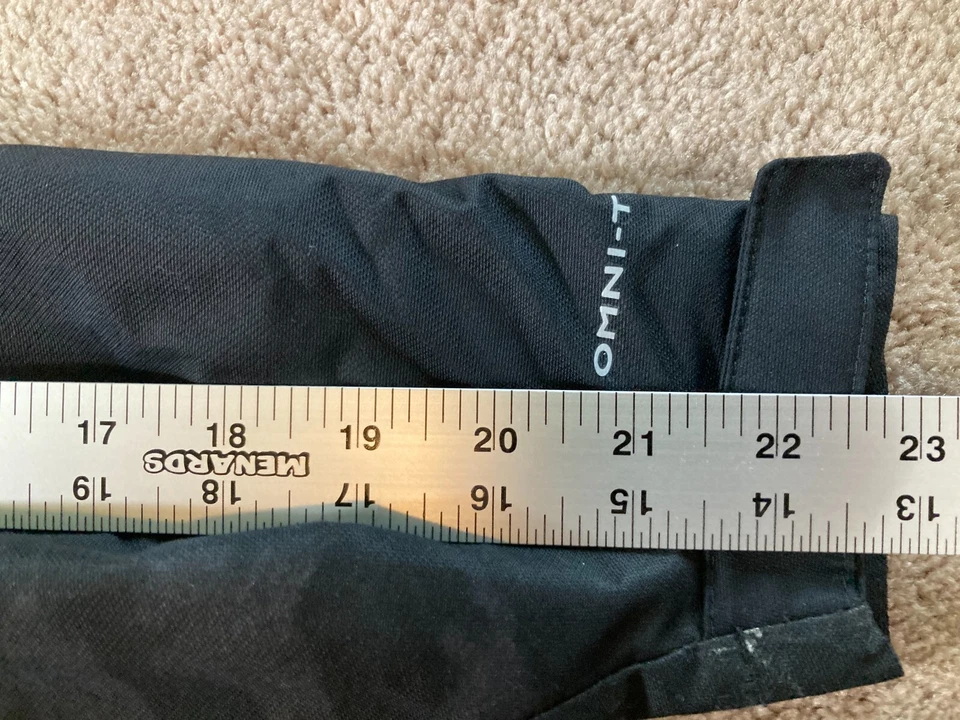 Chaqueta cortavientos Columbia Omnitech niños/niñas jóvenes talla S (8) negra nailon Foto 4 de 4